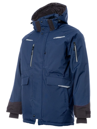 Парка BRODEKS KW 215 зимняя (синий)