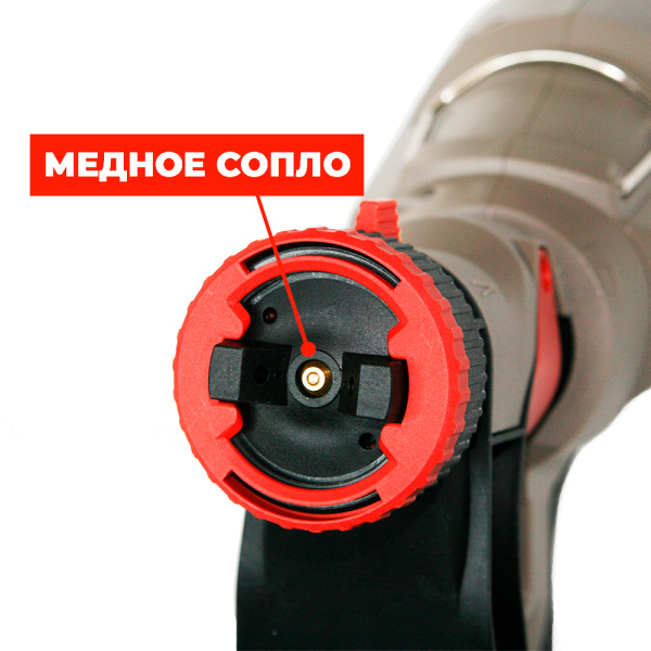 Краскораспылитель CROWN CT31013 400Вт 900мл/мин 0,1-0,2бар 30Din-s сопло 2,5мм 800мл