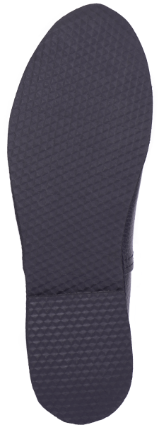 Тапочки нат.кожа закрытые микропора (черный)