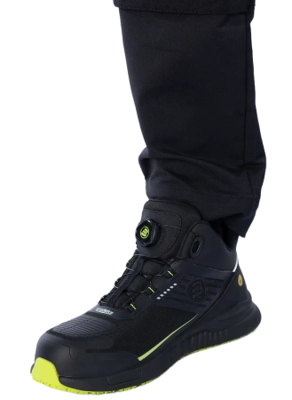 Ботинки BRODEKS ESCALADE S1P ЭВА/Нитрил c КП (черный)