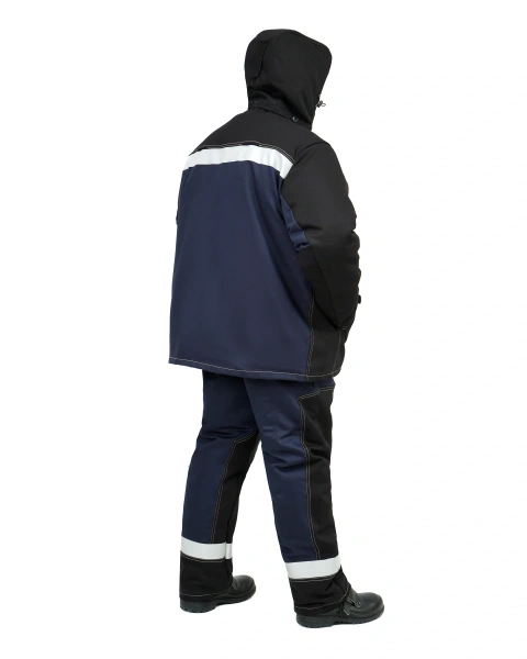 Костюм сварщика ОНИКС СОП 3 кл.защиты зимний с БР (черный)