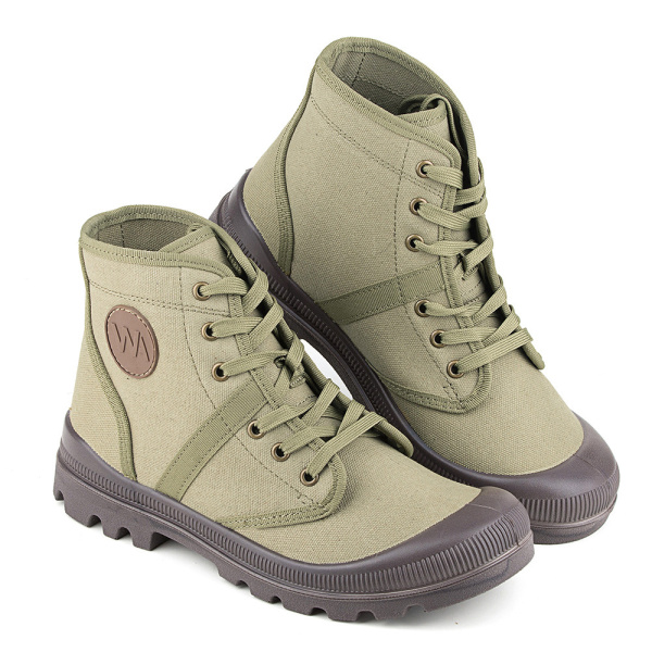 Кеды ЛИДЕР WG3-03-T ПУ (хаки)