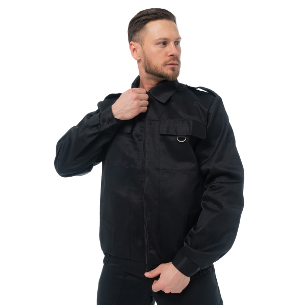 Костюм ОХРАННИК с БР (черный)