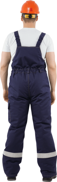 Костюм МЕГАСТАТОЙЛ зимний с ПК (т.синий/серый/оранж)