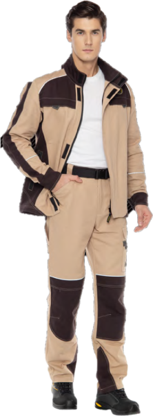 Костюм СТАРТ с БР (бежевый/коричневый)