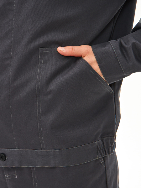 Костюм ЛИПЕЦК-1 СОП CH с БР (т.серый/оранжевый)