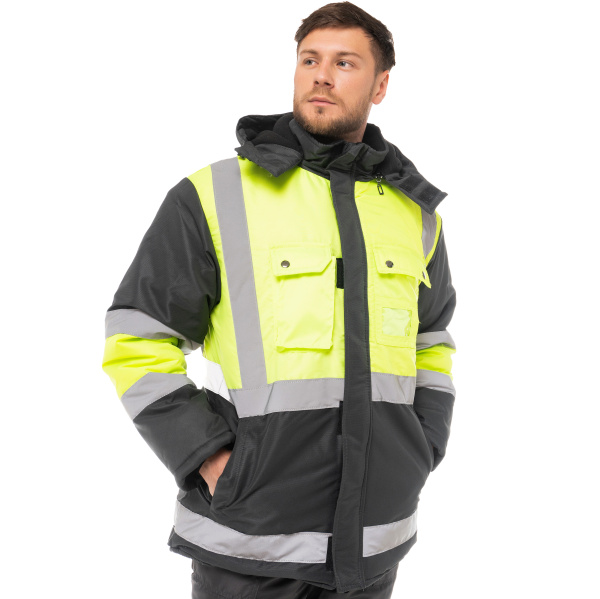 Куртка ИТР с СОП (т.серый)