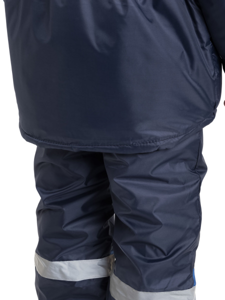 Костюм ГРАДУС зимний с ПК (синий/черный/василек)