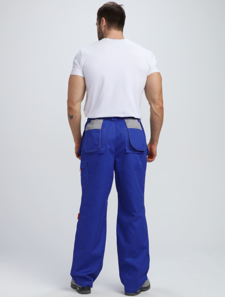 Костюм ДРАГА-1 с БР (васильковый/св.серый/оранжевый)