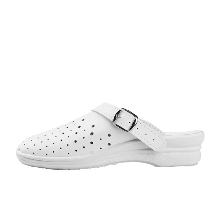 Сабо женские иск.кожа ПВХ (белый)