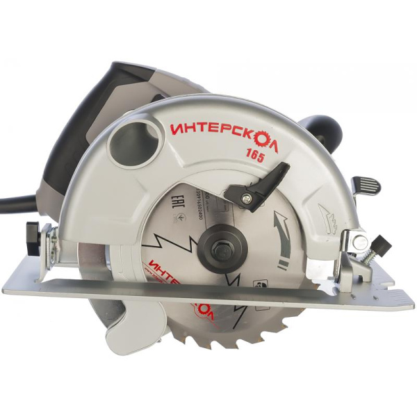 Циркулярная пила ИНТЕРСКОЛ ДП-165/1200 96.1.0.00 1200Вт 165мм 4700об/мин