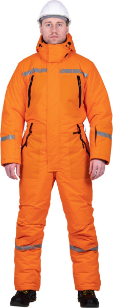 Комбинезон ПИЛОТ зимний (оранжевый)