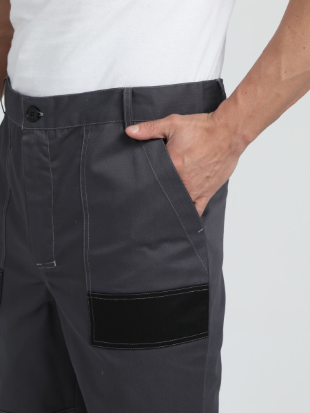 Костюм ВИВАТ-1 ПРЕМИУМ СН МВО с БР (т.серый/черный/св.серый)