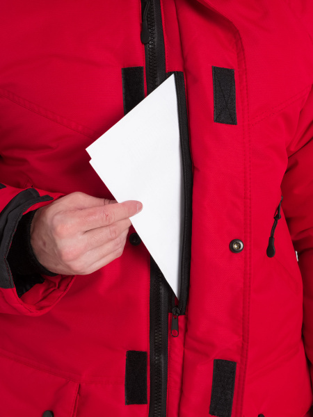 Куртка ПРЕМЬЕР зимняя (красный/черный)