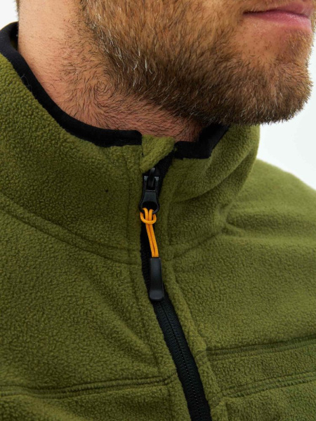 Толстовка H23010 флисовая (хаки)