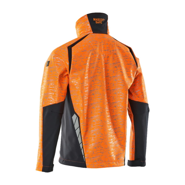 Куртка MASCOT SOFTSHELL сигнальная (оранжевый/синий)