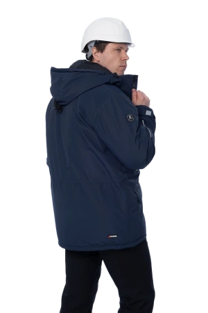 Парка Brodeks KW 204 зимняя (синий)