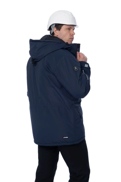 Парка Brodeks KW 204 зимняя (синий)