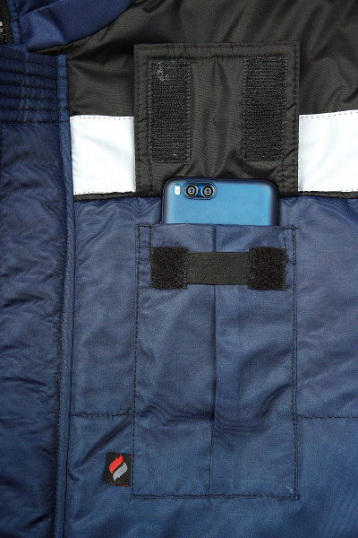 Костюм БЕРКУТ зимний с ПК (т.синий/черный)