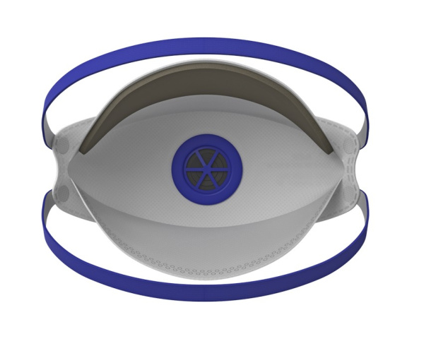 Респиратор DSK 3D 5521 НК трехпанельный с клапаном FFP2 NR D ОТГРУЗКА КРАТНО 30 ШТ