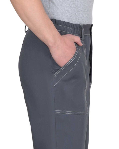 Брюки из антиэлектростатической ткани МВО (серый)