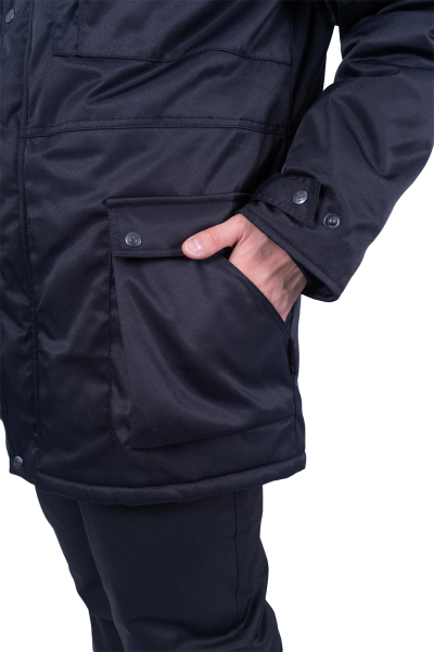 Куртка ЗАЩИТА зимняя (черный)