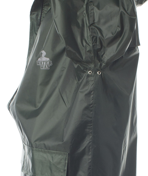 Плащ влагозащитный ТАЙФУН (зеленый)