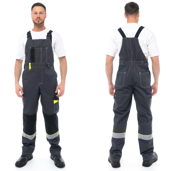 Костюм КОРВЕТ с СОП с ПК (т.серый/черный)