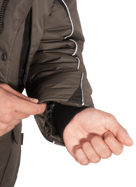 Куртка ДИКСОН зимняя (хаки/чёрный)