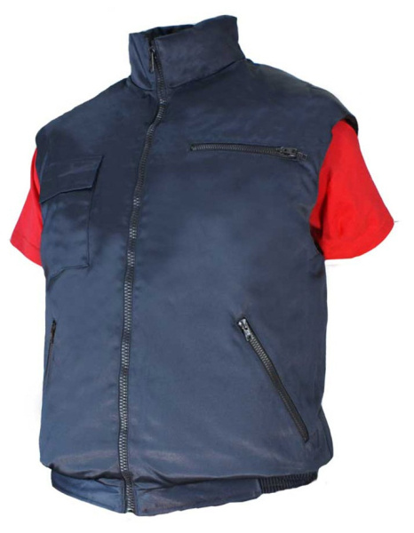 Костюм Охрана утепленный с п/к цвет тёмно-синий