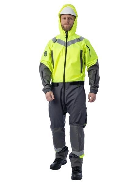 Комбинезон BRODEKS KS 503 (желтый/серый)