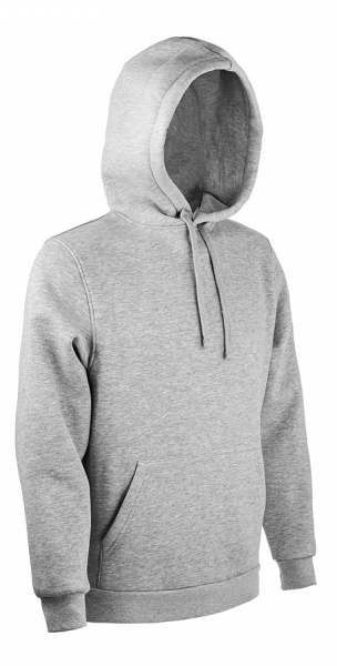 Толстовка - худи REDFORT 282 с капюшоном (серый)