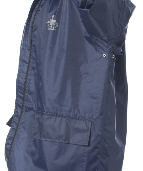 Плащ влагозащитный ТАЙФУН (т.синий)