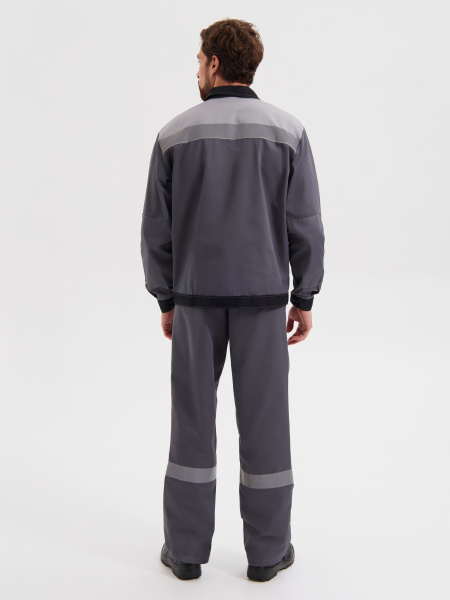 Костюм КОРПУС с БР (т.серый/черный/св.серый)