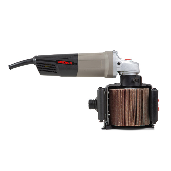 Щеточная шлифовальная машина CROWN CT13551-110RSV 1400Вт 1000-4000об/мин 110мм 19мм