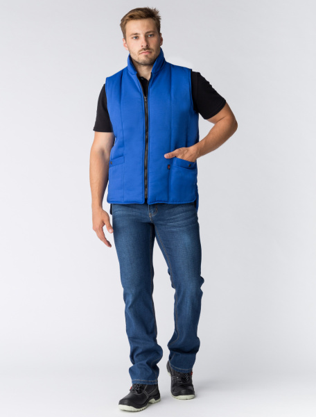 Жилет Универсальный зимний (васильковый)