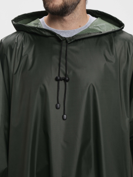 Плащ-пончо влагозащитный (хаки)