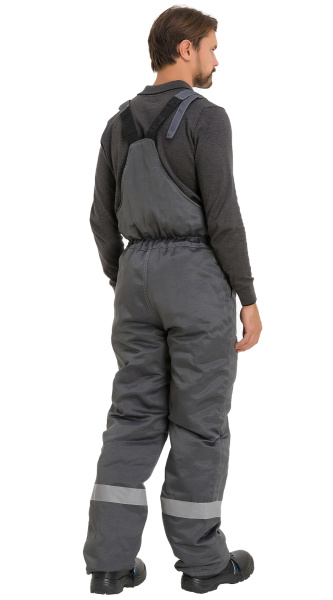 Полукомбинезон RONTA PL241 зимний (т.серый)