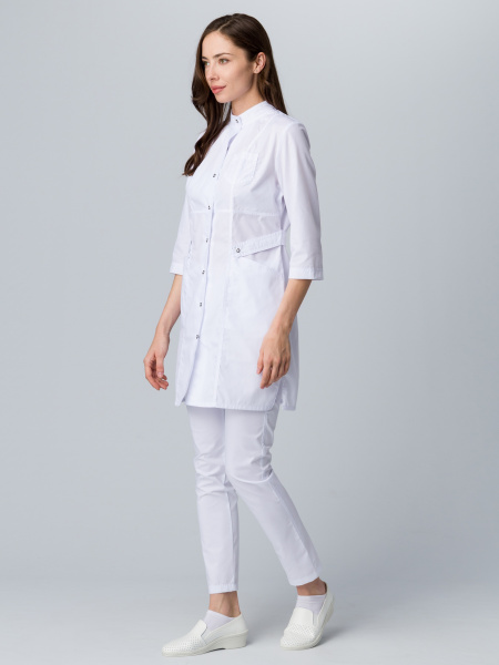 Халат MEDLINE СИМПЛ-001 женский (белый)