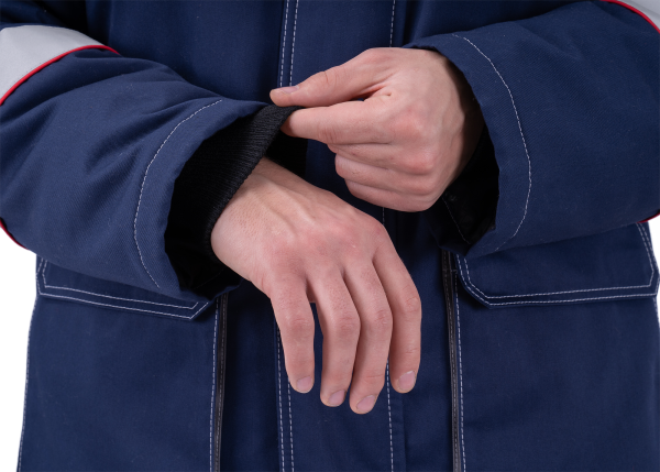 Костюм НАДЫМ зимний (т.синий/серый)