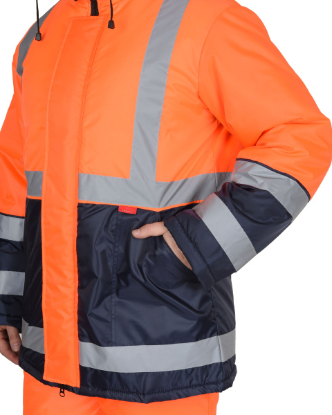 Костюм СИРИУС-МАГИСТРАЛЬ-3 с ПК (синий/оранжевый)