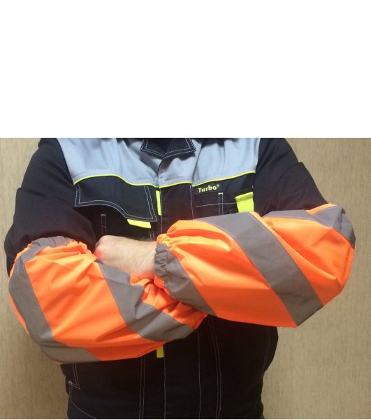 Нарукавники сигнальные