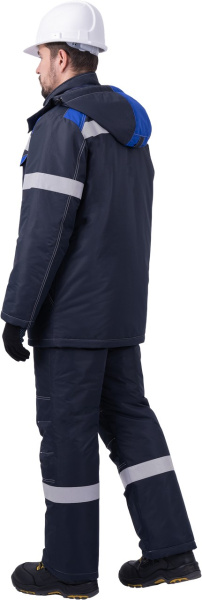 Костюм СТАРАТЕЛЬ ИМПОРТ зимний с БР (синий/василёк)