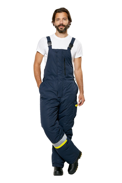 Костюм ВАЛДАЙ-НОРД зимний с ПК (т.синий/желтый)