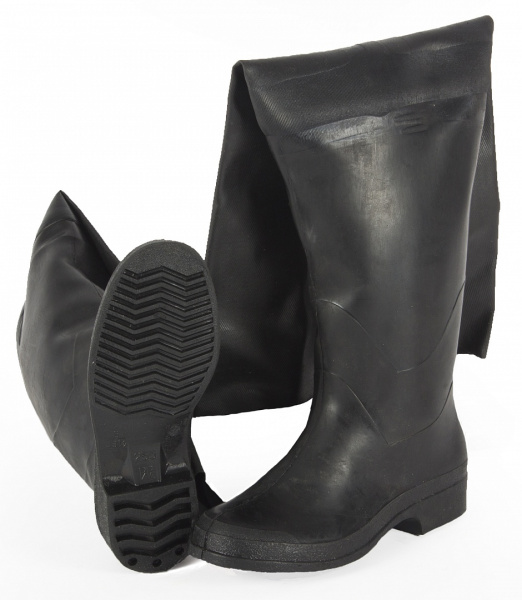 Сапоги рыбацкие резиновые (черный)