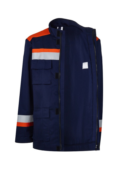 Костюм ЭНЕРГИЯ-Б 35,2 кал. с ПК (т.синий/оранжевый)