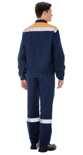 Костюм ТИМБЕР с БР (синий/оранжевый)