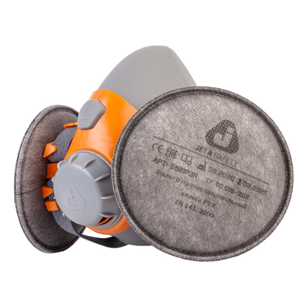 5521P3R Фильтр противоаэрозольный Jeta Safety класса P3 R ОТГРУЗКА КРАТНО 2 ШТ