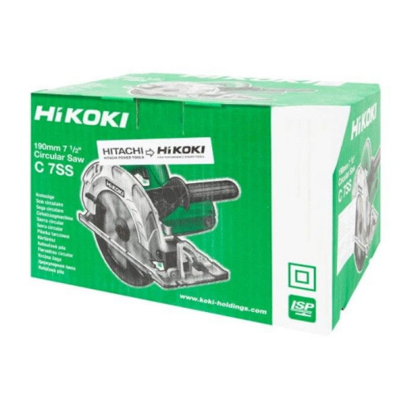 Циркулярная пила HIKOKI C7SS 1050Вт 190мм 5500об/мин