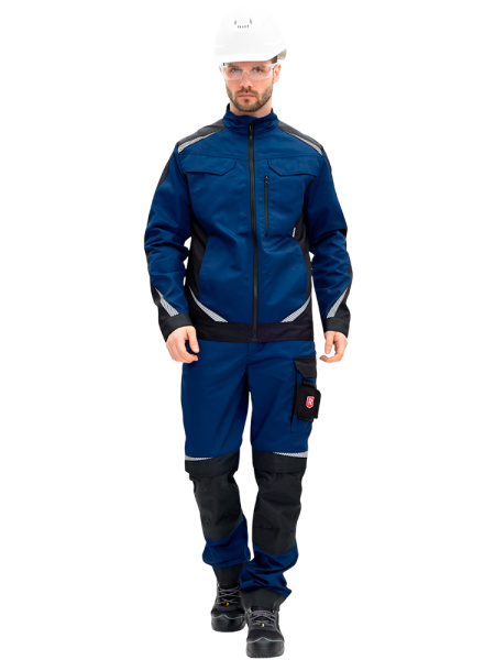 Куртка RONTA KR271 (т.синий/черный)